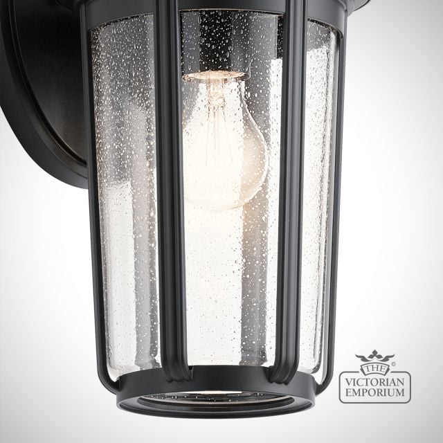 Fairfield Black Wall Light Qn Fairfield L Bk Detail1