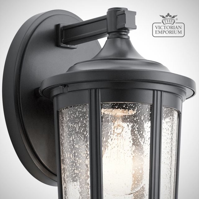 Fairfield Black Wall Light Qn Fairfield M Bk Detail2