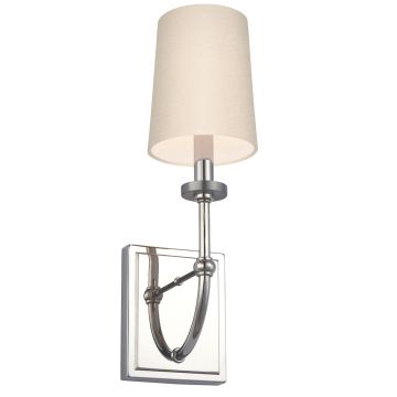 Felixstowe Bathroom Wall Light with choice of White, Scallop, Navy Blue or Black shade