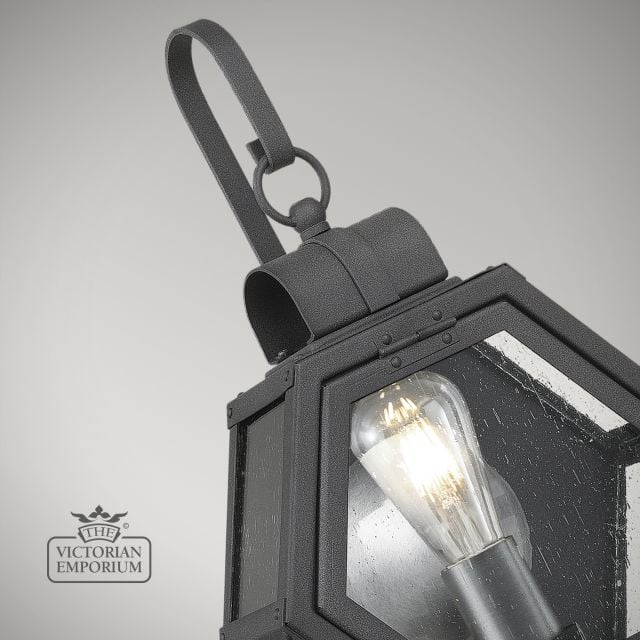 Heath Wall Light In Black Qn Heath S Mb Detail2