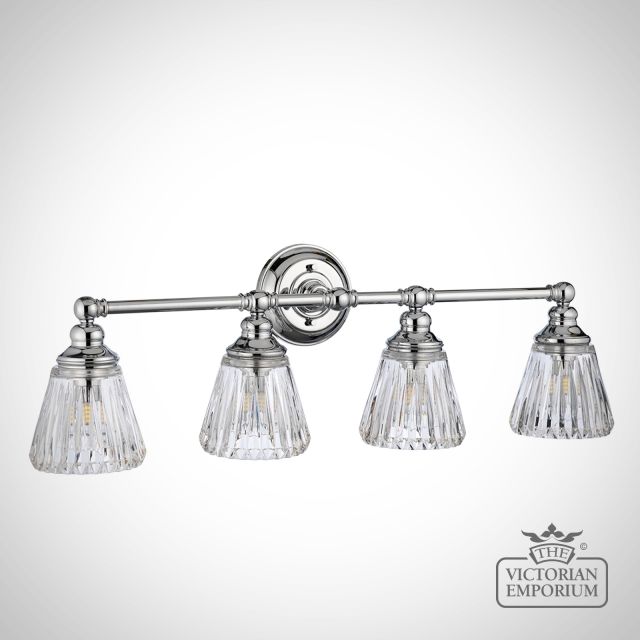 Keynes 4 Light Bathroom Wall Light Qn Keynes4 Bath Off