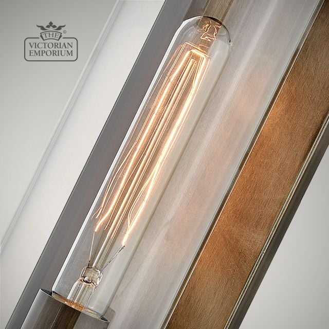 Pearson Wall Lantern In Painted Burnished Bronze Qn Pearson M Bu Detail2