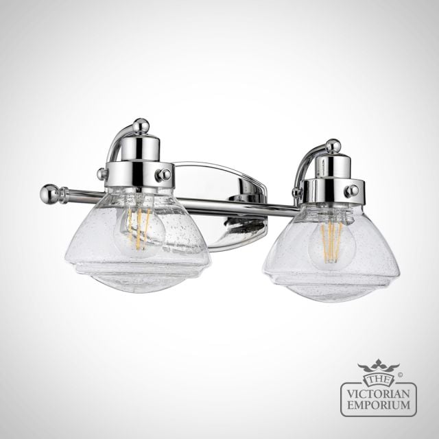 Scholar Double Bathroom Wall Light