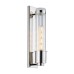 Wellington Single Bathroom Wall Light in Polished Chrome qn wellington1 pc
