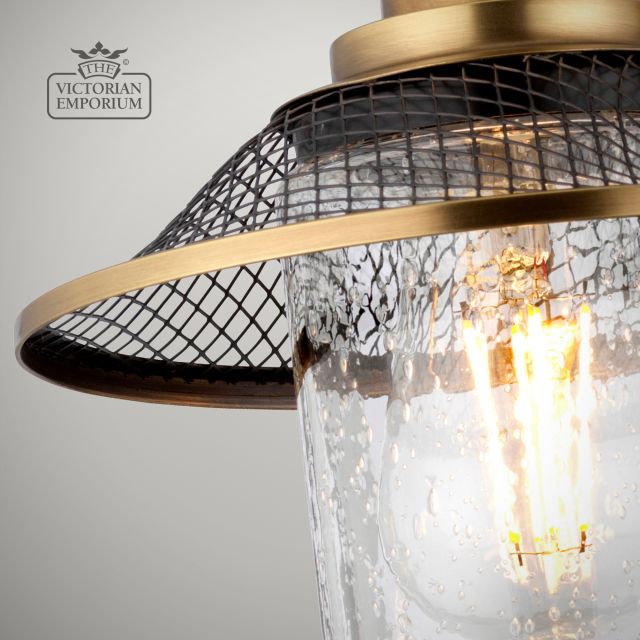 Rigby Triple Bathroom Wall Light In Antique Nickel And Heritage Brass Qn Rigby3 Bath An Detail3