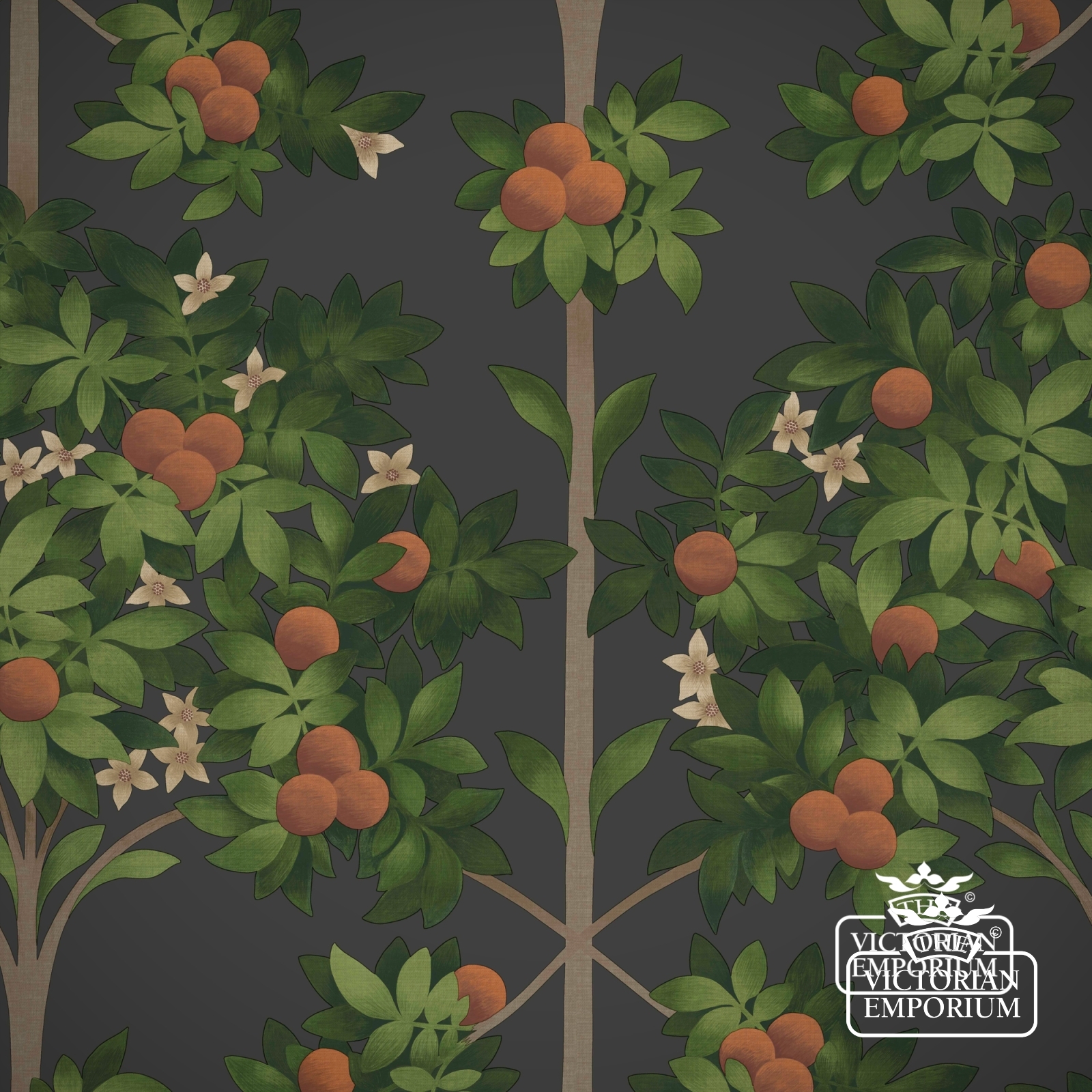 Orange Blossom wallpaper in a choice of 4 colourways