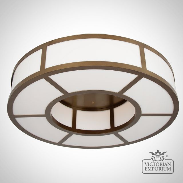 Norman Large Ring Light Flush Chandelier 70cm
