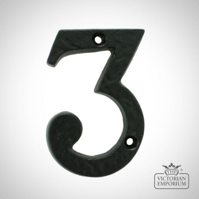 House Numerals Black  Lf55493