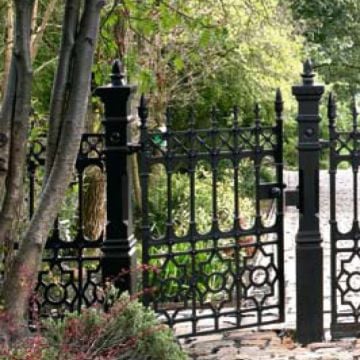 Victorian Gates The Emporium, Victorian Iron Garden Fence