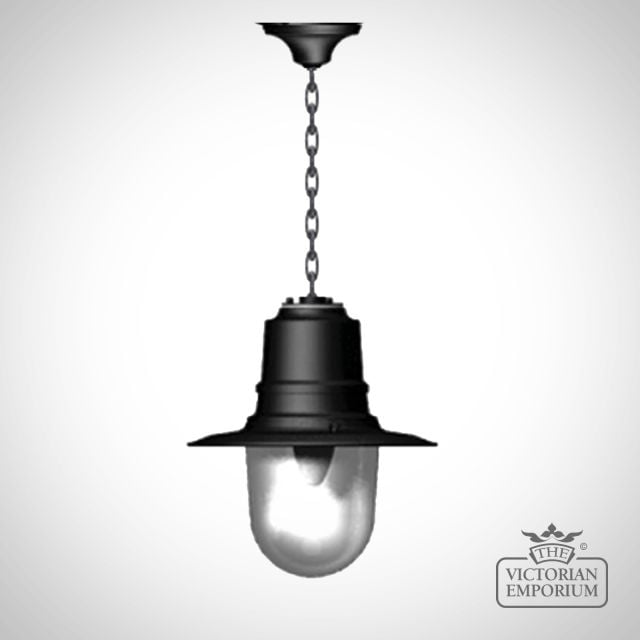 H322   Hanging Lantern, Ceiling Rose Included