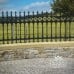 Gate Castiron Driveway Pedestrian Railings Stewart Dumfries Collectiont Traditional Victorian Old Classical Stirling Insitu 5