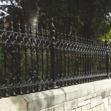 Dumfries Railings with root fixing