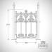 Gate Castiron Driveway Pedestrian Railings Stewart Dumfries Collectiont Traditional Victorian Old Classical Terrace Pedestrian Gate With Posts