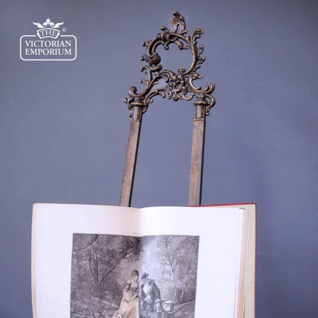 Chevalet Geant Laiton Antique 3
