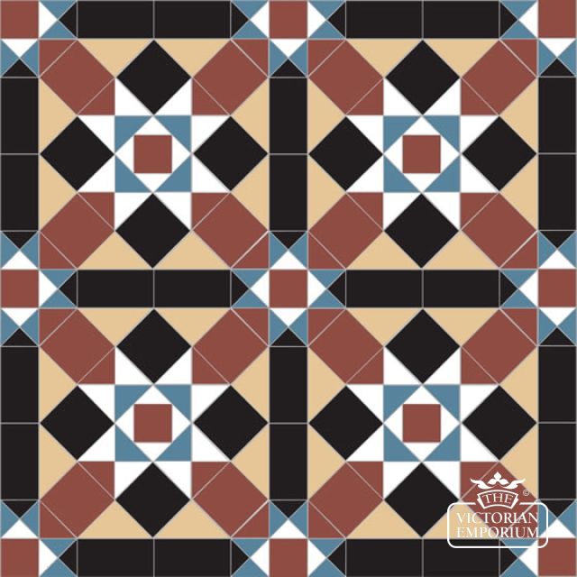 Grasmere Red Black Blue Cognac White