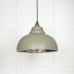 Harlow pendant light in hammered nickel with tump exterior 45472tu 1 l