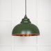 Harlow pendant light in smooth copper with Heath exterior 49501sh 1 l