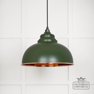 Harlow Pendant Light In Smooth Copper With Heath Exterior 49501sh 1 L