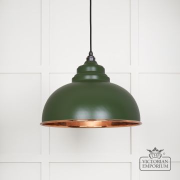 Harlow Pendant Light In Smooth Copper With Heath Exterior 49501sh Main L