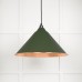 Hockliffe pendant light in Heath and hammered copper 49503h 1 l