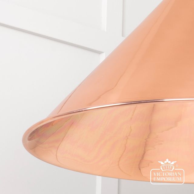 Hockliffe Pendant Light In Smooth Copper 49503s 4 L