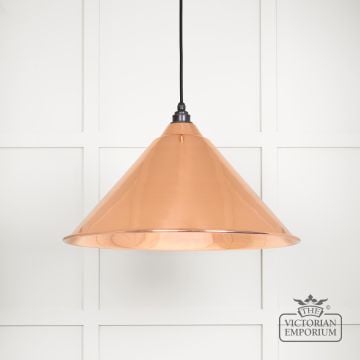 Hockliffe Pendant Light In Smooth Copper 49503s Main L