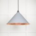 Hockliffe pendant light in Birch and smooth copper 49503sbi 1 l