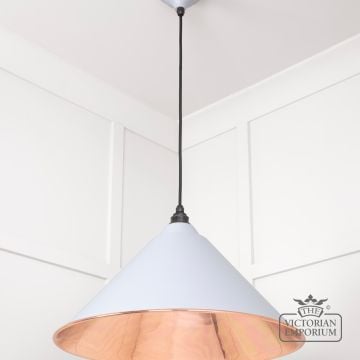 Hockliffe Pendant Light In Birch And Smooth Copper 49503sbi 2 L
