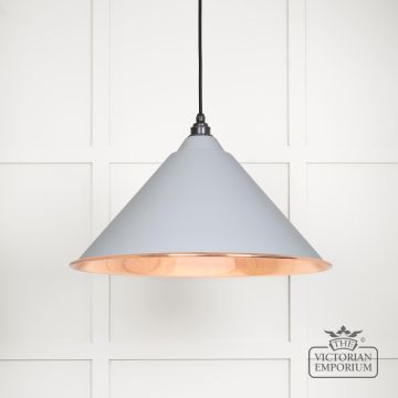 Hockliffe Pendant Light In Birch And Smooth Copper 49503sbi Main L
