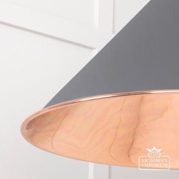 Hockliffe Pendant Light In Bluff And Smooth Copper 49503sbl 4 L