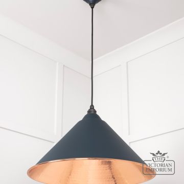 Hockliffe Pendant Light In Soot And Smooth Copper 49503so 2 L