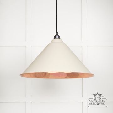 Hockliffe Pendant Light In Teasel And Smooth Copper 49503ste 1 L