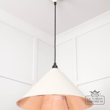 Hockliffe Pendant Light In Teasel And Smooth Copper 49503ste 2 L
