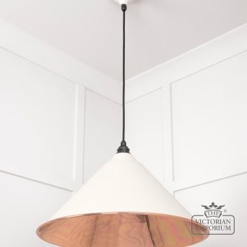 Hockliffe Pendant Light In Teasel And Smooth Copper 49503ste 3 L