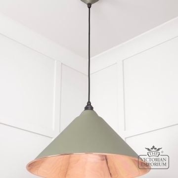 Hockliffe Pendant Light In Tump And Smooth Copper 49503stu 2 L