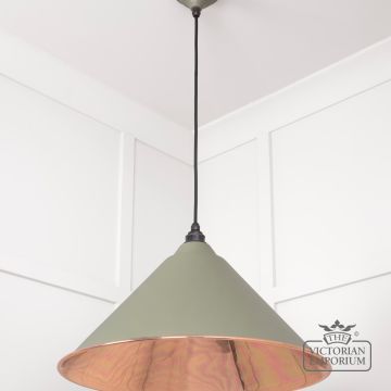 Hockliffe Pendant Light In Tump And Smooth Copper 49503stu 3 L