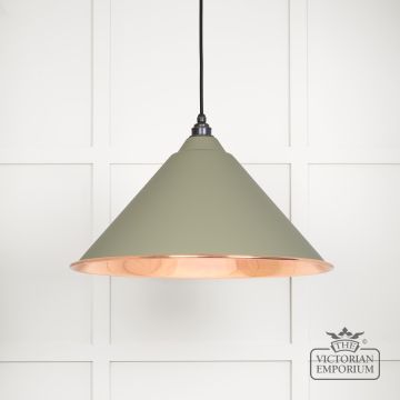 Hockliffe Pendant Light In Tump And Smooth Copper 49503stu Main L