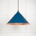 Hockliffe pendant light in Upstream and smooth copper 49503su 1 l
