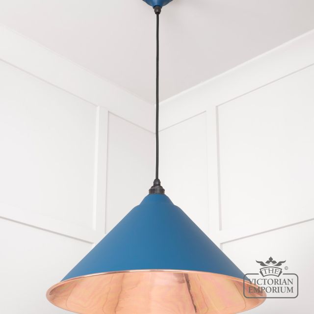 Hockliffe Pendant Light In Upstream And Smooth Copper 49503su 2 L