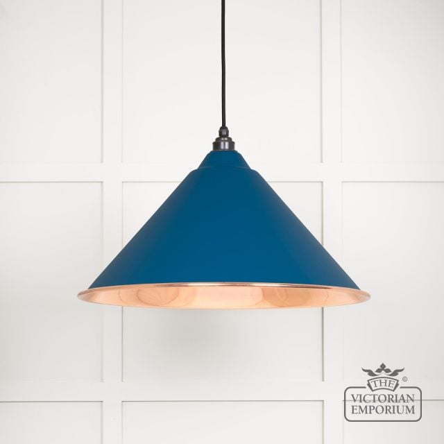 Hockliffe Pendant Light In Upstream And Smooth Copper 49503su Main L