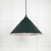 Hockliffe pendant light in smooth nickel and Dingle exterior 49506di 1 l