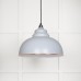 Harlow pendant light in Birch with white gloss interior 49508bi 1 l