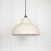 Harlow pendant light in Teasel with white gloss interior 49508te 1 l
