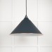 Hockliffe pendant light in Soot and White gloss interior 49510so 1 l