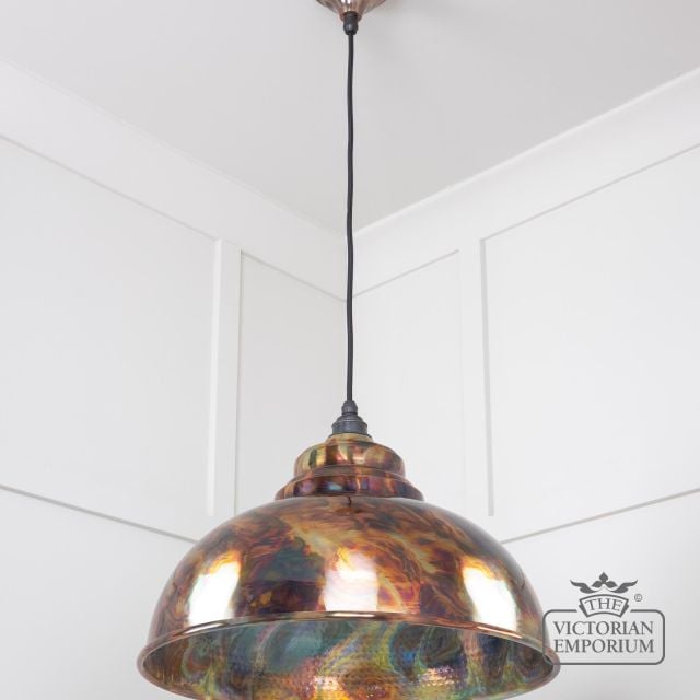 Harlow Pendant Light In Burnished Finish 49516 2 L