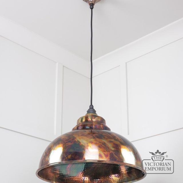 Harlow Pendant Light In Burnished Finish 49516 3 L