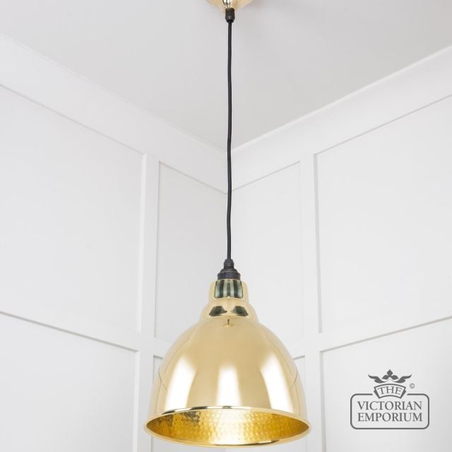Rindle Pendant Light In Brass Finish 49517 2 L