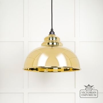 Harlow Pendant Light In Smooth Brass 49522 1 L