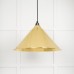 Hockliffe pendant light in Hammered Brass 49523 1 l
