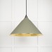 Hockliffe pendant light in Tump and Hammered Brass 49523tu 1 l